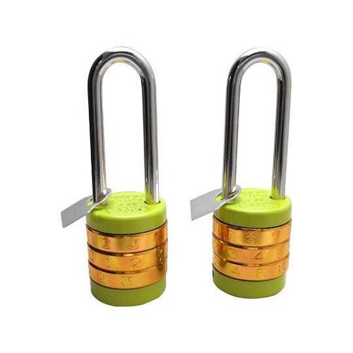 同一キー丸文字合せ錠 ツル長 23mm