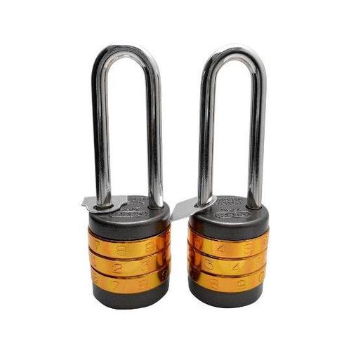 同一キー丸文字合せ錠 ツル長 28mm