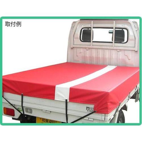 ラインターポリンシート レッド&ホワイト