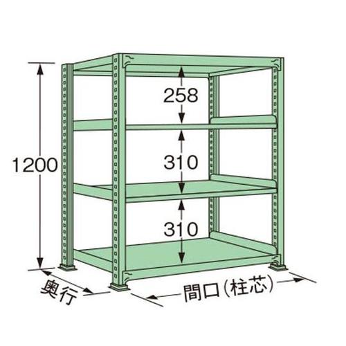 MM1212J04T 中量ラック