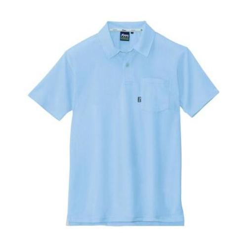 半袖ポロシャツ サックス SS 6140