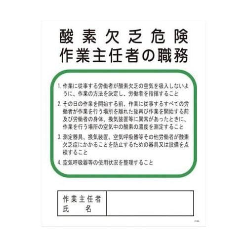 1145110100 酸素欠乏危険作業