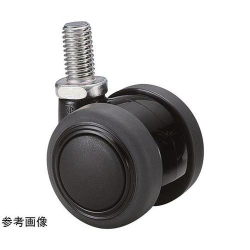 双輪キャスター φ40 自在 ネジ式 T