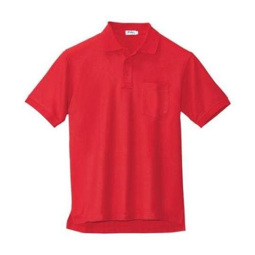 半袖ポロシャツ レッド LL 6170−