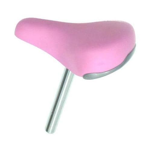 10703 小型車サドル ポスト付ピンク