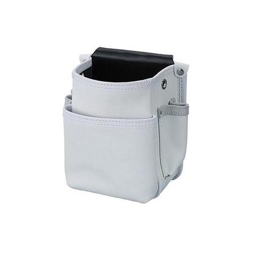 KS−801 電工用腰袋2段 白