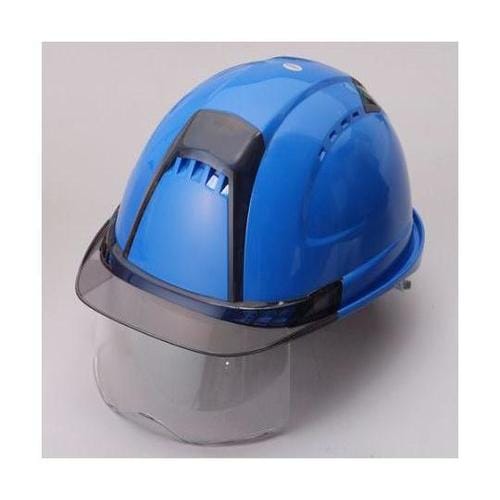 ヘルメット(シールド付/青・スモーク)