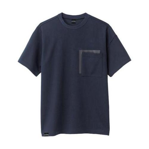 ワークTシャツ ディープネイビー S 6