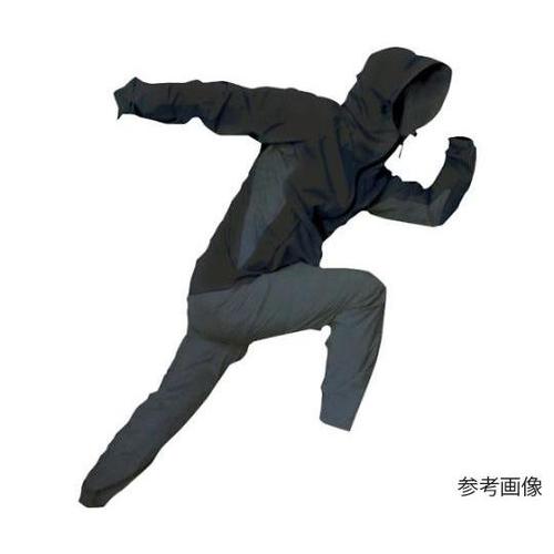 ストレッチレインスーツ ブラックM 79