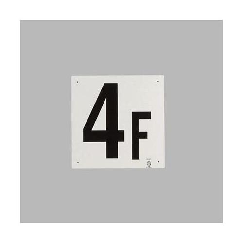 300x300mm 階数表示板(4F)