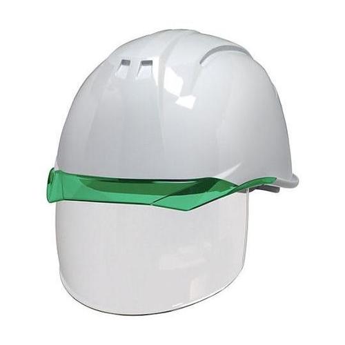 透明バイザーヘルメット(シールド面付)