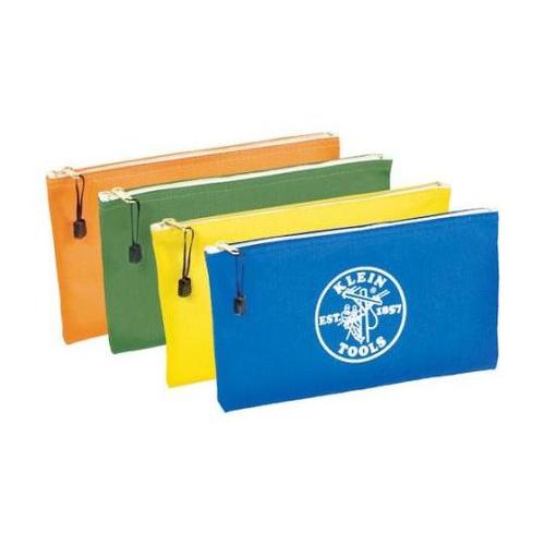 ツールポーチ 4色セット(緑、橙、青、黄