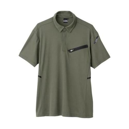 半袖ポロシャツ カーキ 5L 6110−