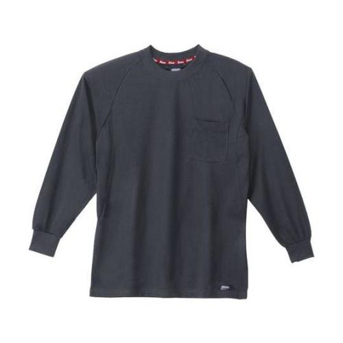 長袖Tシャツ チャコールグレー 3L 6