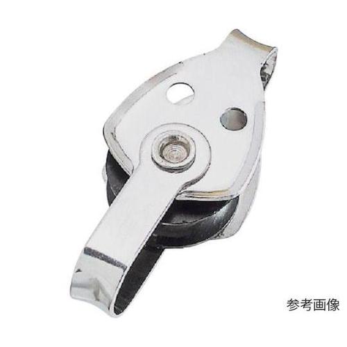 滑車 プーリーブロックベケ付 車径25m