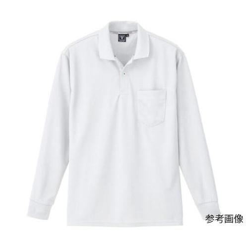 長袖ポロシャツ シロ LL 6035−3