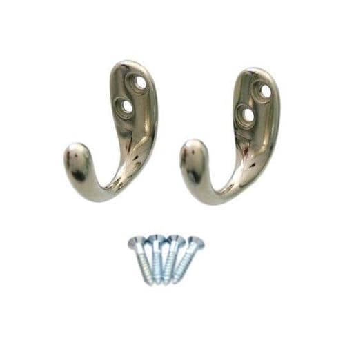 17790 コートフックニッケル 2個入