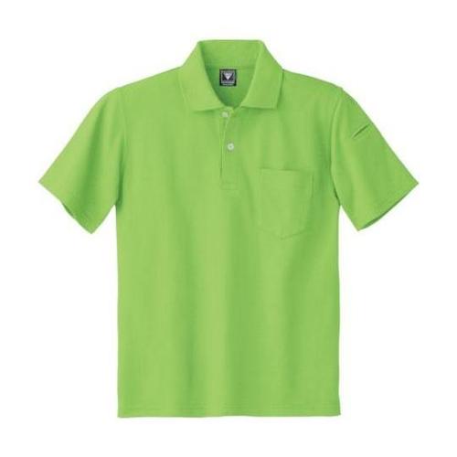 カノコ半袖ポロシャツ イエローグリーン