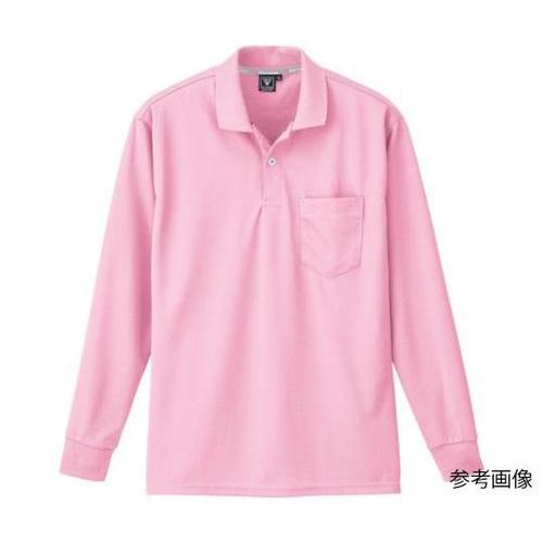 長袖ポロシャツ ピンク SS 6035−