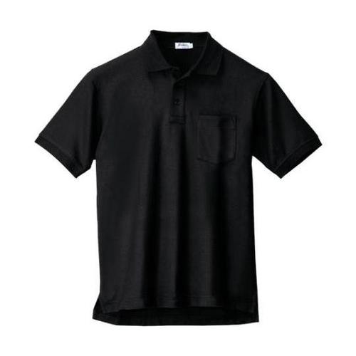 半袖ポロシャツ クロ LL 6170−9