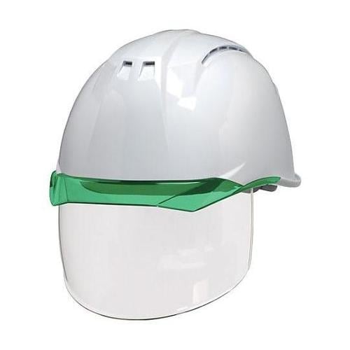 透明バイザーヘルメット(シールド面付)