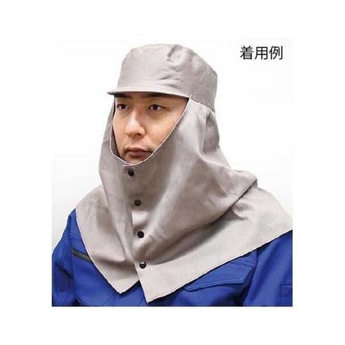 211−1012溶接頭巾天丸グレー