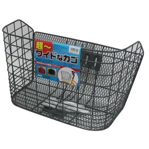 超ワイドなカゴ グレー 48390