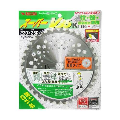 RVS−36K 竹笹用チップソー