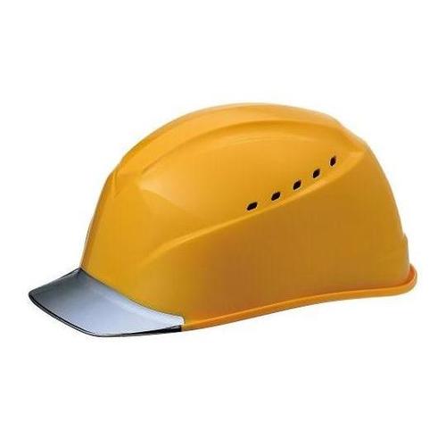 ヘルメット(エアライトS/通気孔付/黄)