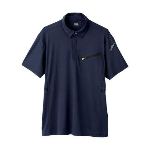 半袖ポロシャツ ディープネイビー M 6