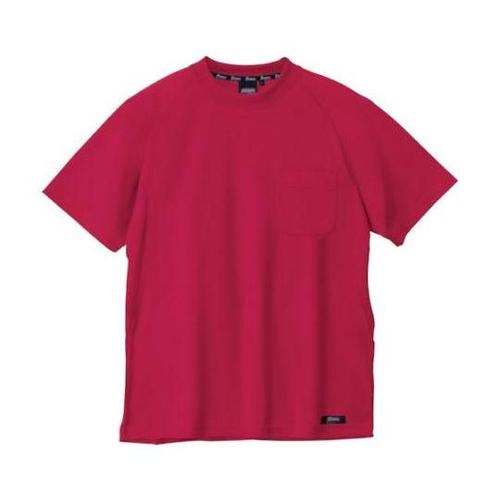 半袖Tシャツ ワイン M 6124−73