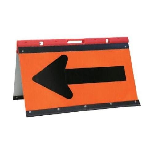 矢印板 ガルバプリズム反射矢印板 折りた