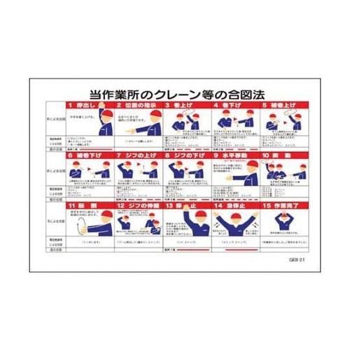 1145170821マンガ標識GEB21