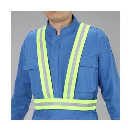 安全ベスト(伸縮/黄) EA983R−2