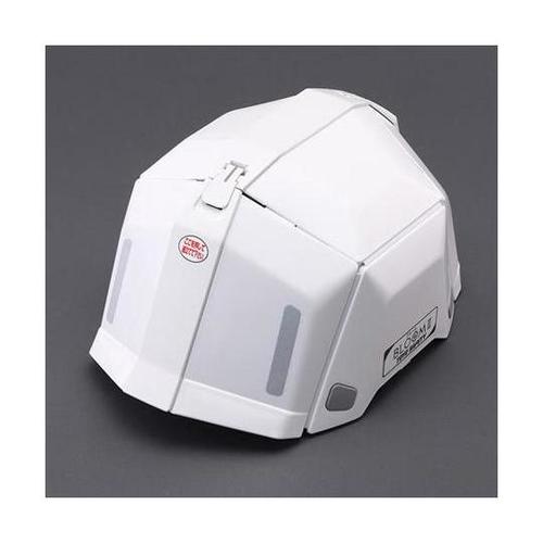 防災用ヘルメット・白(折畳式/収納袋付)