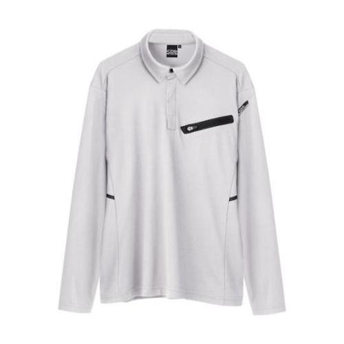 長袖ポロシャツ シルバーグレー LL 6