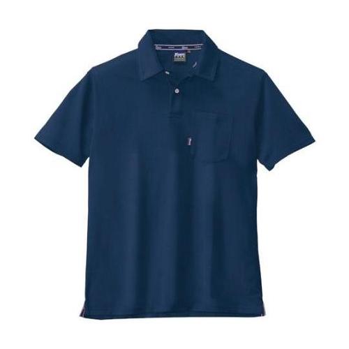 半袖ポロシャツ 紺 SS 6140−10