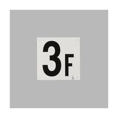 300x300mm 階数表示板(3F)