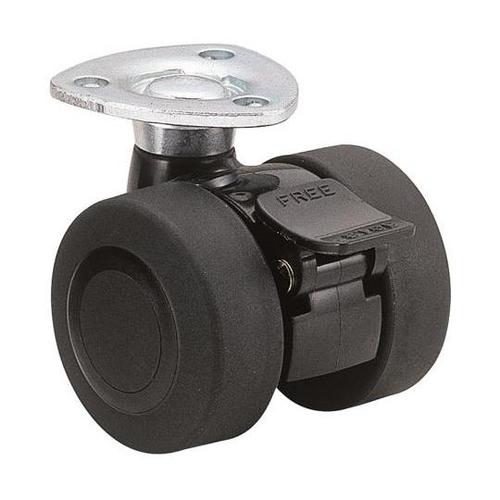 双輪キャスター φ40 自在S付 プレー