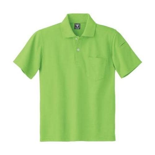 カノコ半袖ポロシャツ イエローグリーン