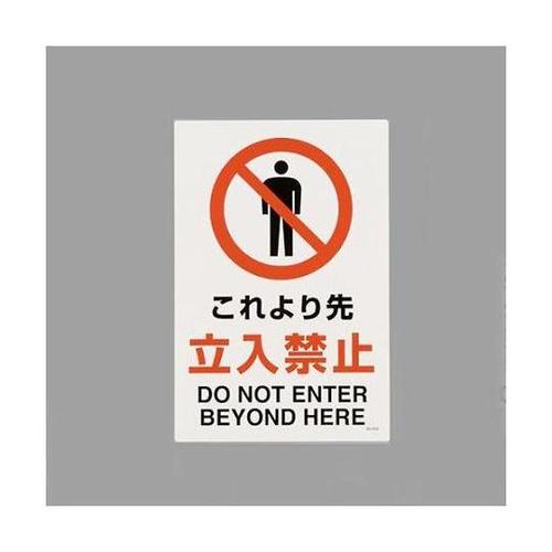 JIS安全標識ステッカー[これより先立入