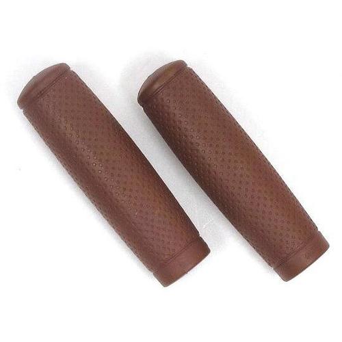 21662 ハンドルグリップディンプル茶