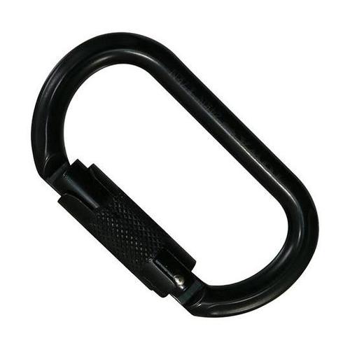 TAL124RB カラビナ オーバル 黒