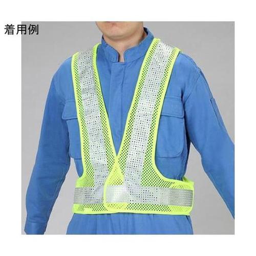 安全ベスト(黄/シルバー・軽量タイプ)