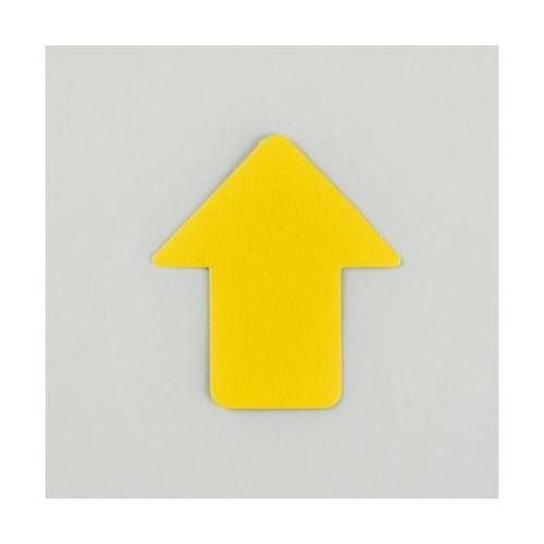 矢印型ステッカー(黄/10枚) EA94