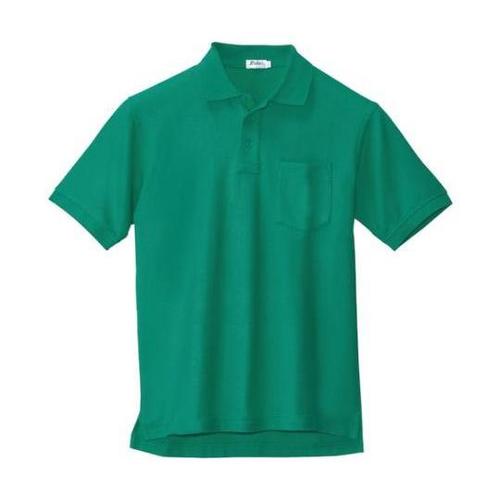 半袖ポロシャツ エメラルドグリーン 3L