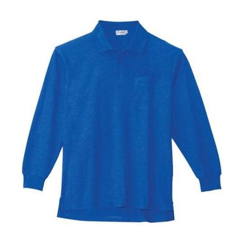 長袖ポロシャツ ロイヤルブルー M 61