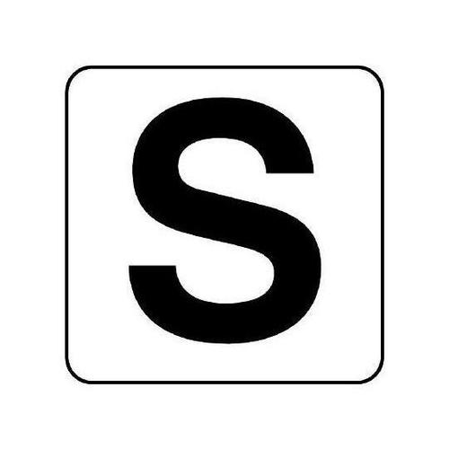 50x 50mm アルファベット表示ステ