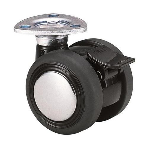 双輪キャスター φ40 自在S付 プレー