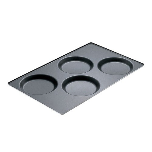 18−8ノンスティック加工エッグパン1/1 4個用